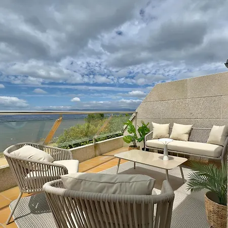 La Terraza Da Brana * 비야누에바 데 아로사